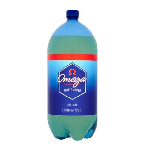 Omega White Cider 2.5Ltr